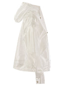 Herno A Shape In Coated Lace And Grosgrain