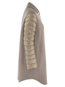 Herno Coat With Down Sleeves