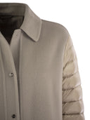 Herno Coat With Down Sleeves