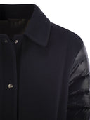 Herno Coat With Down Sleeves