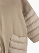 Poncho di lana Herno con i dettagli