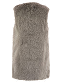 Herno Cruelty Free Fur Sleeve Coat