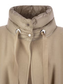 Herno Poncho Resort In Warmy E Nylon Ultralight