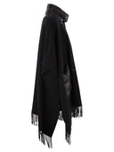Herno Poncho Resort In Warmy E Nylon Ultralight