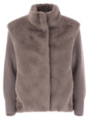 Herno -Kunstpelzjacke