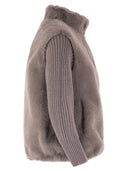 Herno -Kunstpelzjacke