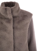 Herno -Kunstpelzjacke