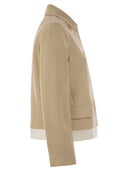 Fabiana Filippi Wool And Linen Mat Jacket