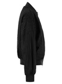Herno Spring Lace And Ecoage Reversible Bomber Jacket