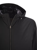 Herno Technical Fabric Bomber Jacket met kap