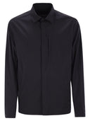 Herno Shirt Cut Jacket In Tech Wool