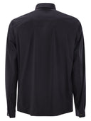 Herno Shirt Cut Jacket In Tech Wool