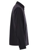 Herno Shirt Cut Jacket In Tech Wool