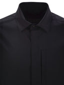 Herno Shirt Cut Jacket In Tech Wool