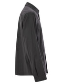 Herno Shirt Cut Jacket In Tech Wool