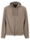 Herno Lightweight Stretch Nylon Hooded Jacket