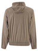Herno Lightweight Stretch Nylon Hooded Jacket