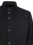 Herno -Seide und Kaschmirbomberjacke