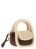 Mc2 Saint Barth Gilda Mutton Mini Shearling Bag
