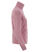 Mc2 Saint Barth Giverny Cable Knit Turtleneck Jumper