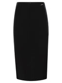 Elisabetta Franchi Wool Fabric Skirt