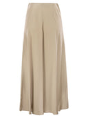 Herno -Satin -Effekt langer Rock