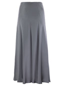 Herno Satin Effect Long Skirt