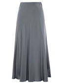 Herno Satin Effect Long Skirt