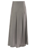 Herno Satin Effect Long Skirt