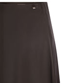 Herno Resort Skirt In Satin Envers