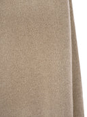 Fabiana Filippi Platinum And Lurex Long Skirt