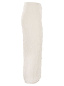 Fabiana Filippi Slim Skirt With Embossed Finish