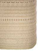 Fabiana Filippi Cotton And Linen Crochet Midi Pencil Skirt