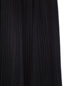 Fabiana Filippi Wide Pleated Tulle Skirt With Knitted Belt
