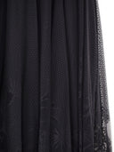 Fabiana Filippi Flared Lace Skirt With Foliage Embroidery