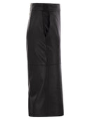 Elisabetta Franchi Pencil Skirt With Jewelled Hooks