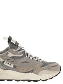 Run Of Leather And Fabric Trainers