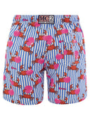 Mc2 Saint Barth Gustavia Swimming Costume With Big Babol Print Special Edition