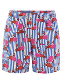 Mc2 Saint Barth Gustavia Swimming Costume With Big Babol Print Special Edition