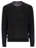 JOHN SMEDLEY Hatfield Cotton Crew Sweater