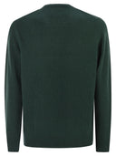Mc2 Saint Barth Heron Crew Neck Sweater With Embroidery On The Front