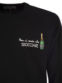 Mc2 Saint Barth Non Ci Resta Che Sbocciare Sweater In Wool And Cashmere Blend