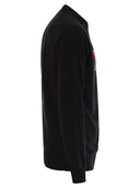 Mc2 Saint Barth Heron Crew Neck Sweater With Embroidery On The Front