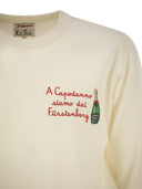 Mc2 Saint Barth A Capodanno Siamo Da Furstenberg Sweater In Wool And Cashmere Blend