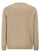 Mc2 Saint Barth Heron Crew Neck Sweater With Embroidery On The Front