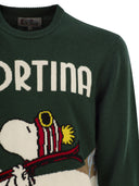 MC2 Saint Barth Heron Crew Neck Sweater med broderi på fronten