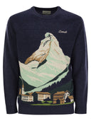 MC2 Saint Barth Zermatt Wolle und Kaschmir -Mischpullover