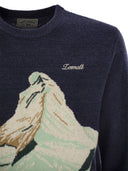 MC2 Saint Barth Zermatt Wolle und Kaschmir -Mischpullover