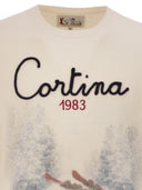 Mc2 Saint Barth Heron Crew Neck Sweater With Embroidery On The Front