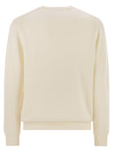 Mc2 Saint Barth Heron Crew Neck Sweater With Embroidery On The Front